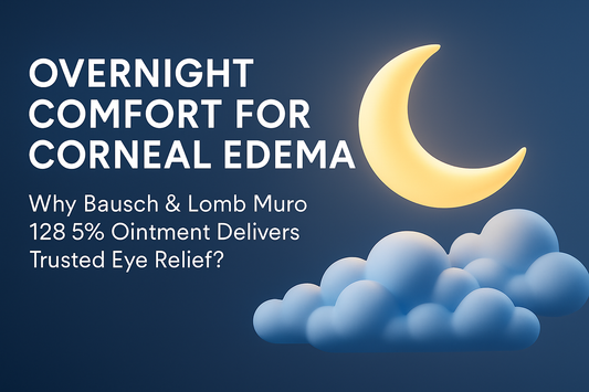Overnight Comfort for Corneal Edema — Why Bausch & Lomb Muro 128 Ointment Delivers Trusted Eye Relief