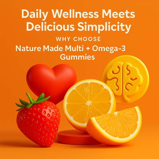 Daily Wellness Meets Delicious Simplicity — Why Nature Made Multi + Omega-3 Gummies Are a Smart Start