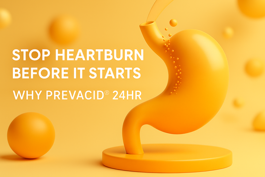 Stop Heartburn Before It Starts — Why PREVACID® 24HR Is Trusted by Millions
