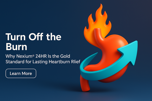 Turn Off the Burn — Why Nexium® 24HR Is the Gold Standard for Lasting Heartburn Relief