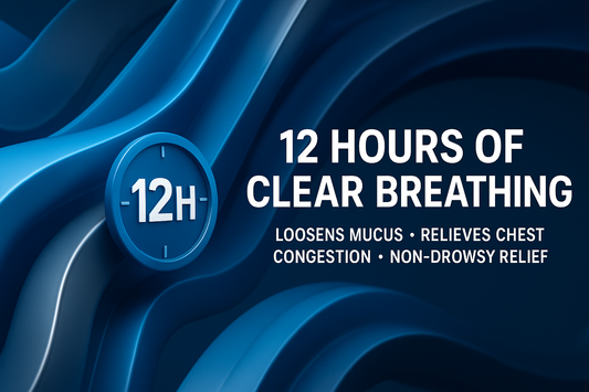 Breathe Easy Again with Mucinex® 12 Hour Expectorant Tablets