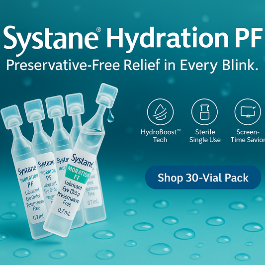 Systane® Hydration PF Lubricant Eye Drops — 30 Single-Use Vials