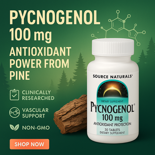Source Naturals Pycnogenol® 100 mg – 30 Tablets