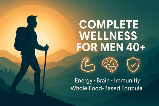 Powerful Nutrition for Men 40+ — Targeted Wellness from MegaFood®