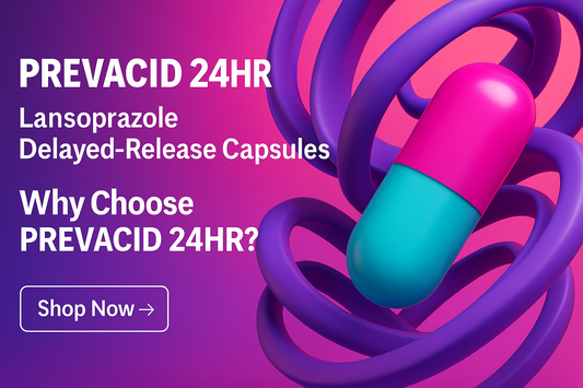 Lasting Relief, One Capsule a Day: Why PREVACID® 24HR Is Trusted for Heartburn Control