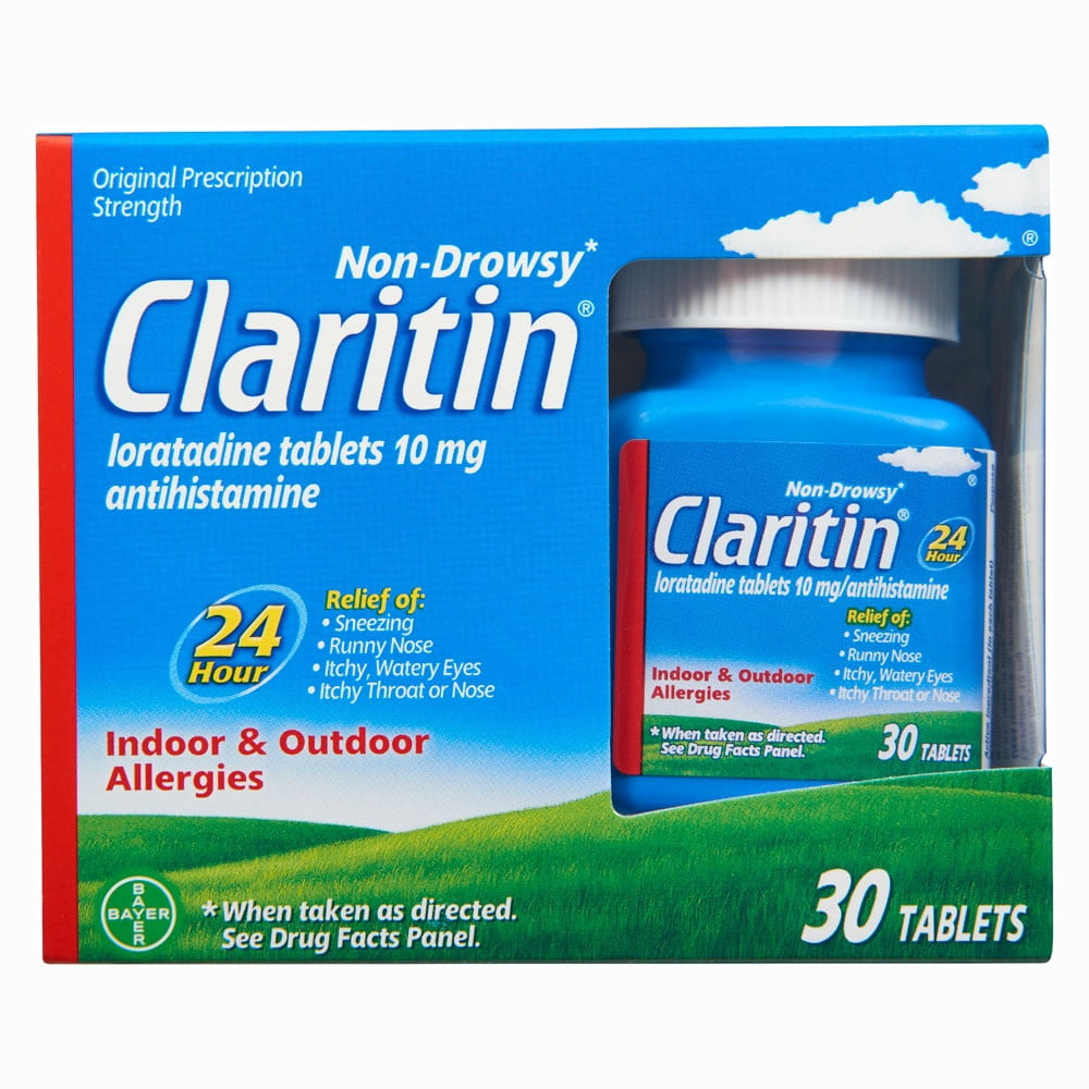 Claritin 24 Hour Allergy Relief -- 30 Tablets