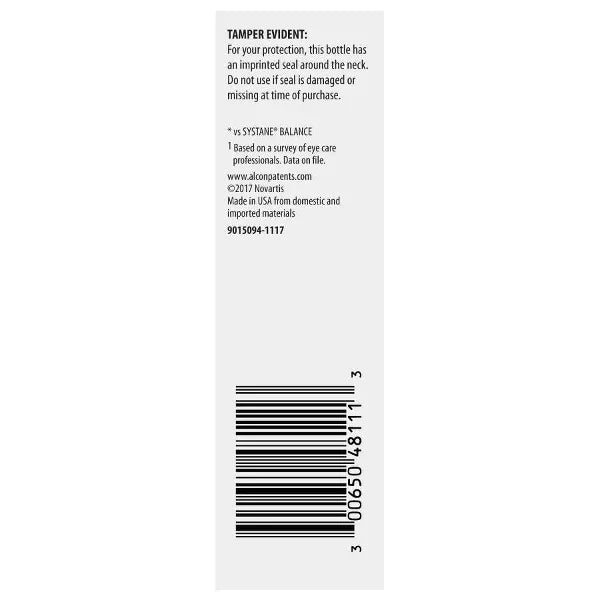 Systane Complete Dry Eye Care Symptom Relief Eye Drops, Twin Pack