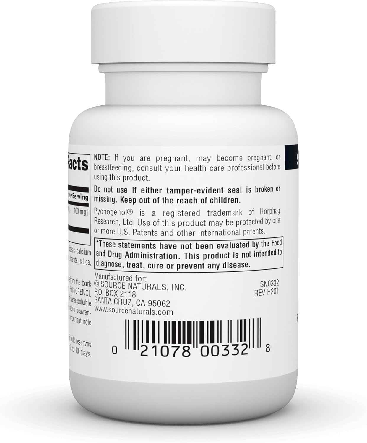 Source Naturals Pycnogenol, 30 Tablets