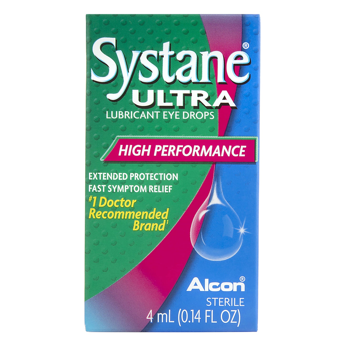 SYSTANE ULTRA Lubricant Eye Drops for Dry Eye Symptoms, 4mL