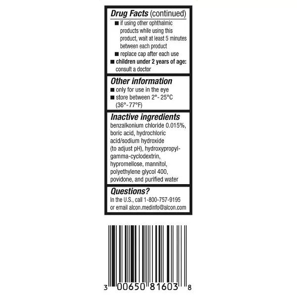 Pataday Once Daily Extra Strength Eye Care Allergy Relief, Twin Pack