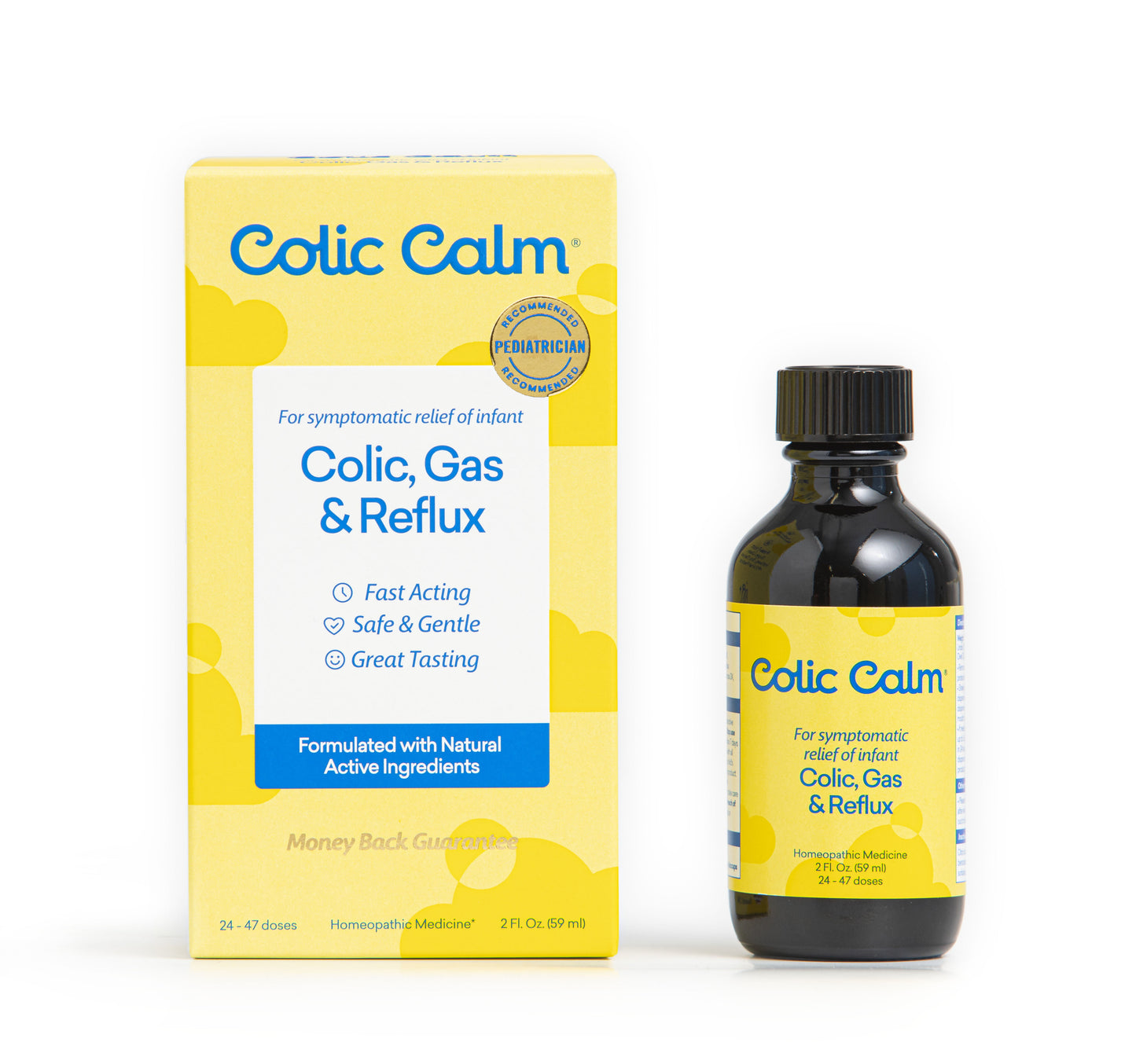 Colic Calm Gripe Water, Colic & Infant Gas Relief Drops, 2 Ounce
