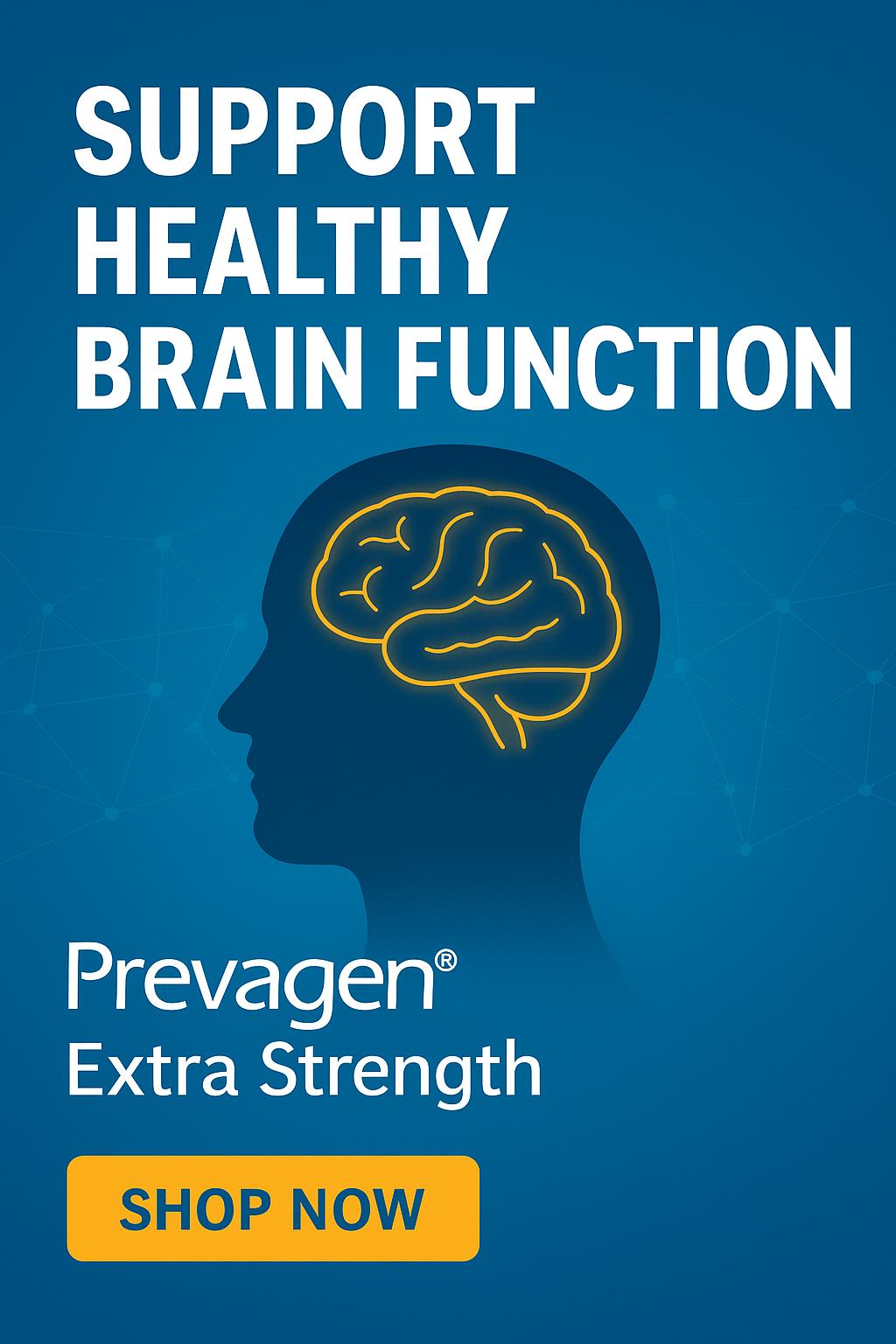 🧠 Think Sharper, Live Brighter: Why Prevagen® Extra Strength Is Trusted Brain Support