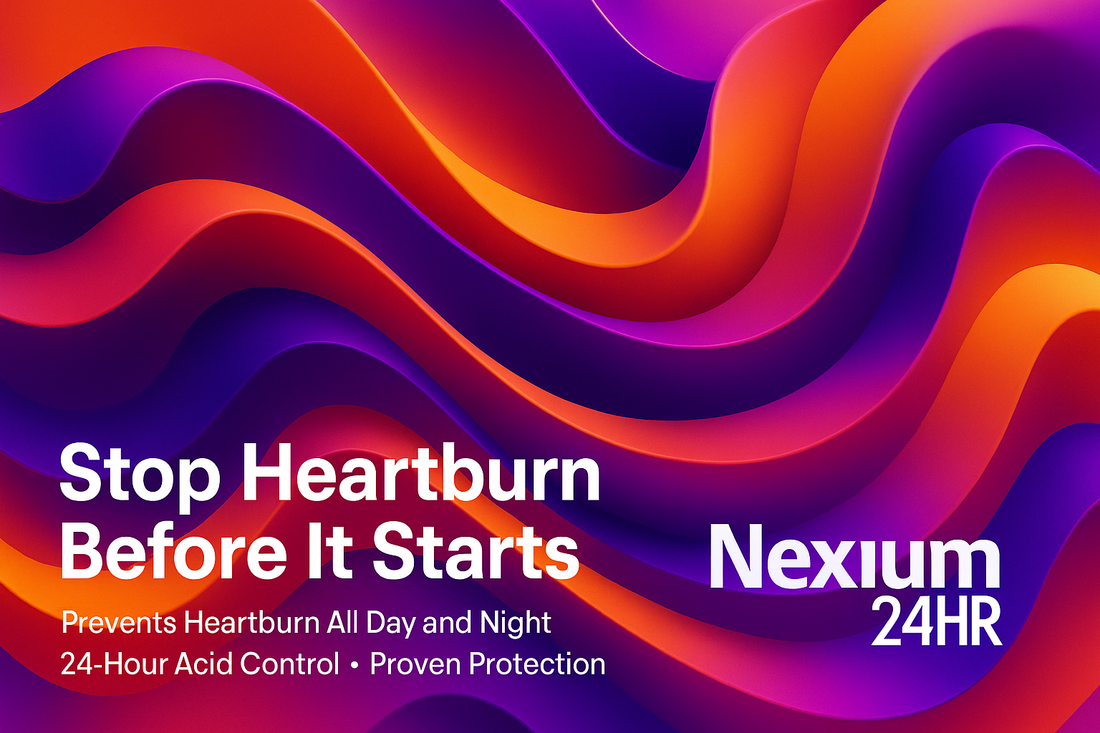 Stop Heartburn Before It Starts — Why Nexium 24HR Is the Gold Standard for Acid Control