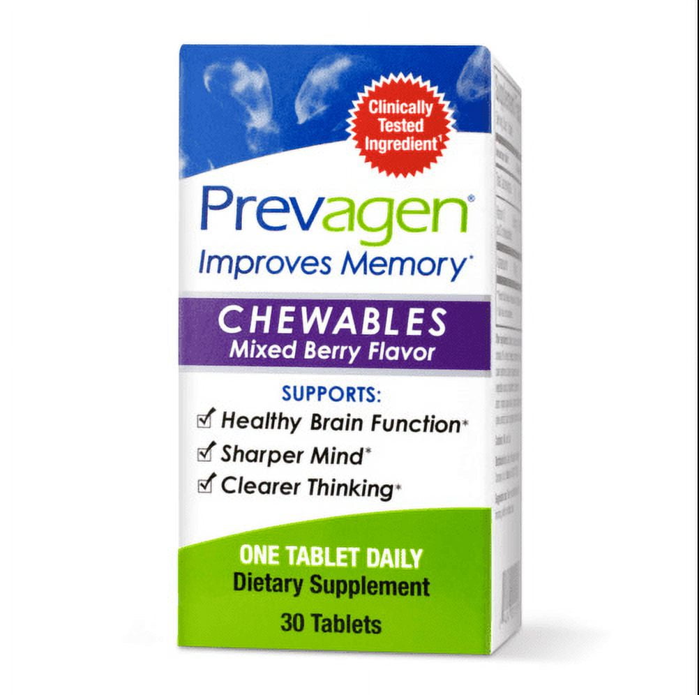 Improves Memory Regular Strength Mixed Berry Chewable tablets 30 Ct