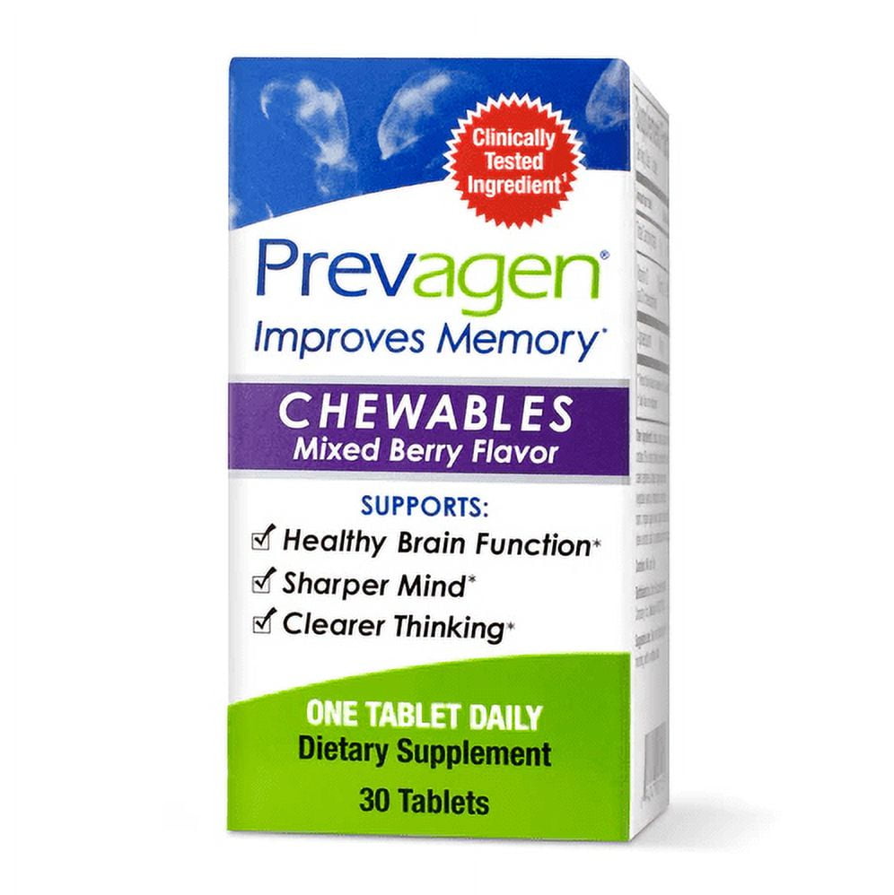 Improves Memory Regular Strength Mixed Berry Chewable tablets 30 Ct